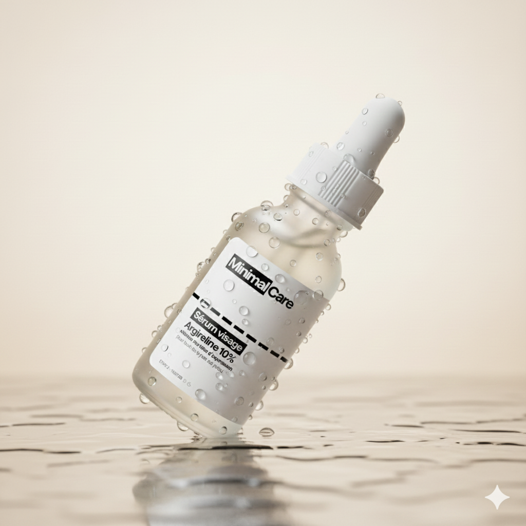 Bouteille de serum argireline Minimal Care
